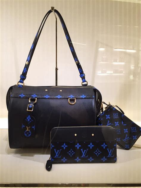 louis vuitton embossed handbag|Louis Vuitton blue bag monogram.